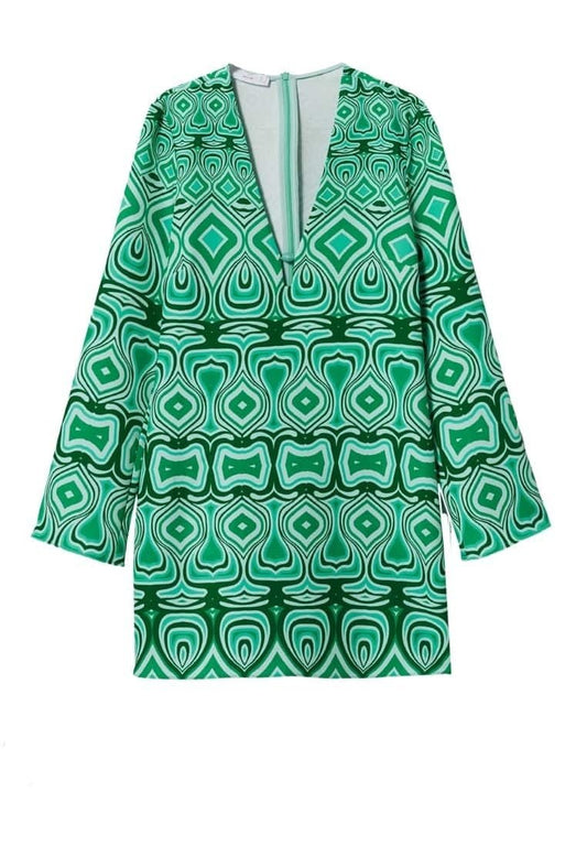 Mango ALMOND2 Green (M9121C5LI-M11) Women