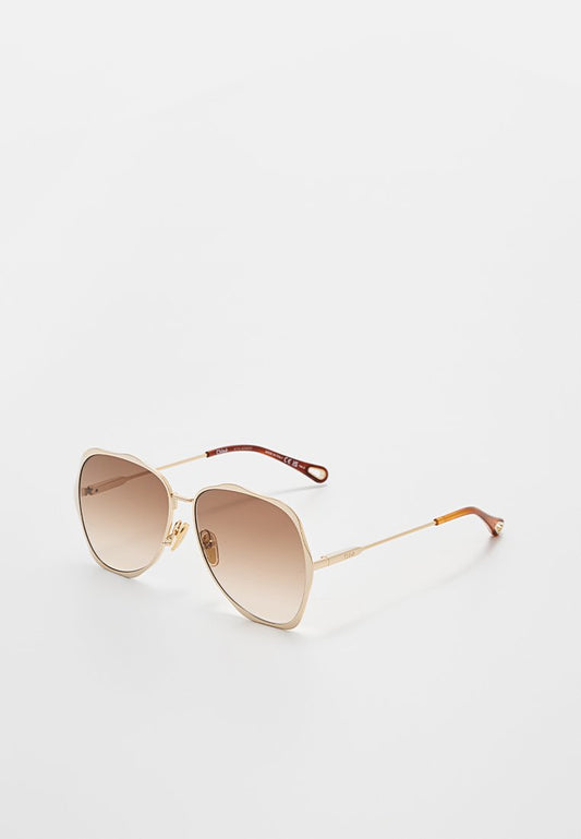 CH0183S-002 60 Sunglass WOMAN METAL Women