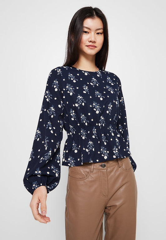 JDY FREJA L/S PUFF SLEEVE TOP LO (ZZO1TLB12-T00) Women