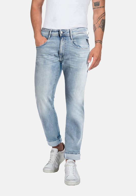 Replay ANBASS PANTS BIO Light-Blue Denim (RE322G0PD-K11) Men