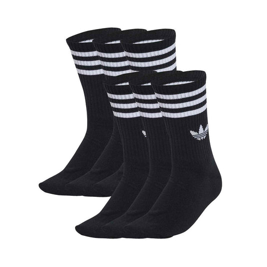adidas Socks 3S Crew S (6 Pairs) Black (JV7411) Unisex