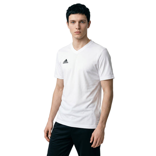 adidas T-Shirt Cotton Entrada 22 White (HC0452) Men