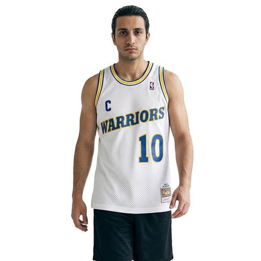 Mitchell & Ness T-Shirt Golden State Warriors Swingman Jersey (JY10739-GSWWHIT) Unisex