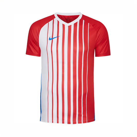 Nike T-Shirt Striped SMU II Short Sleeve University Red (AJ1211-101) Unisex