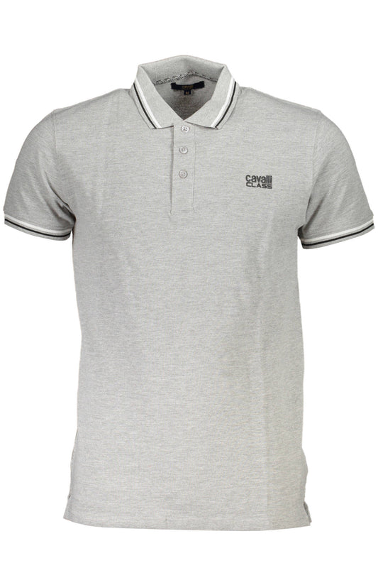 CAVALLI CLASS Polo Shirt Grey (QXT64TKB002_232C122_GRIGIO0501) Men