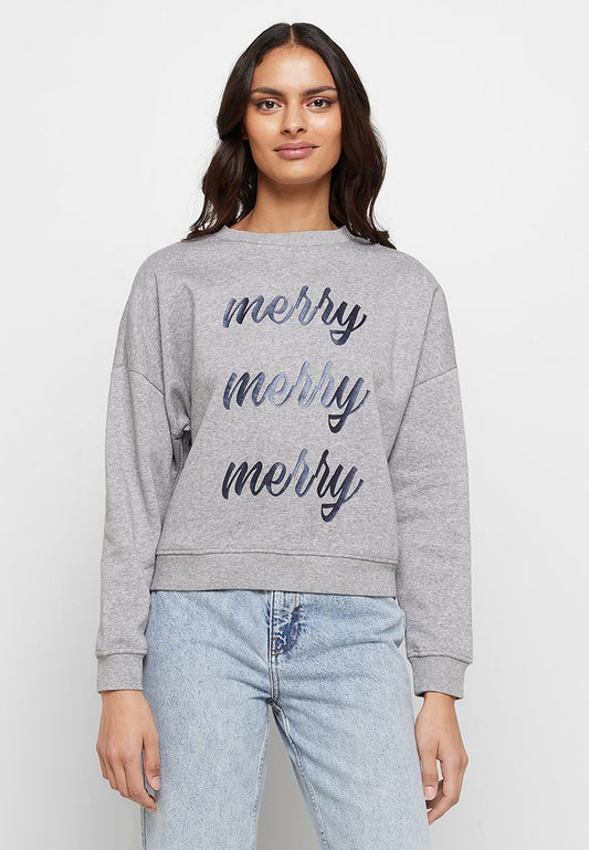 Pieces SWEAT FEM KNIT CO60/PL40 (ZZO1TK941-C01) Women