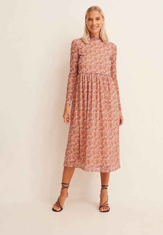 Recycled Wrap Mesh Dress Women