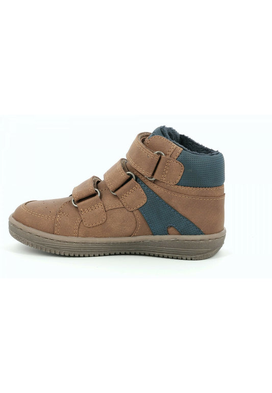 Kickers Sneakers hautes Synthétique Lohan camel (KI114E01C-B11) Kids