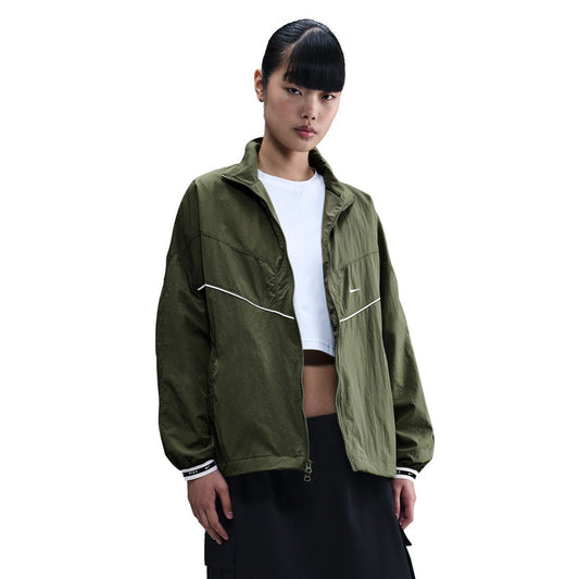 Nike Jacket Sportswear Woven Medium Olive (IH4057-222) Women