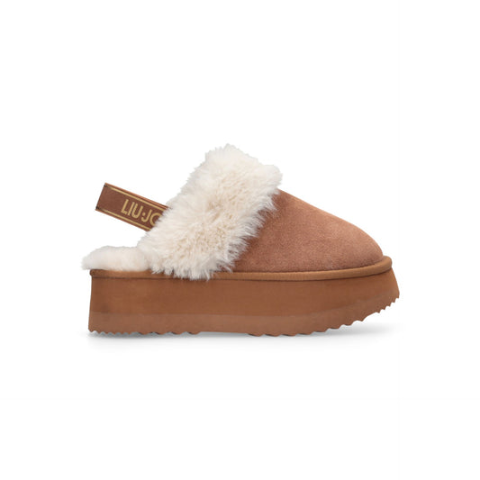 JANE 10 - SABOT COW SUEDE/FUR COGNA Women