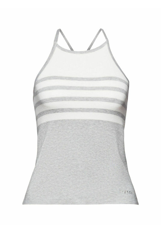 Esprit Gestreiftes Top mit Bindedetail hinten Women