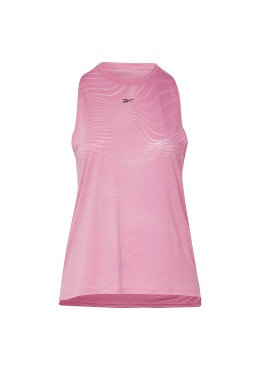 Reebok Burnout Tank Top (Plus Size) Pink (RE541D1LA-J11) Women
