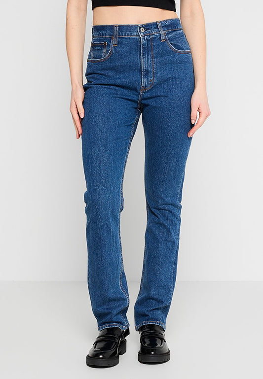 Abercrombie & Fitch Jeans Dark Blue (ZZO2V84AQ-K00) Women