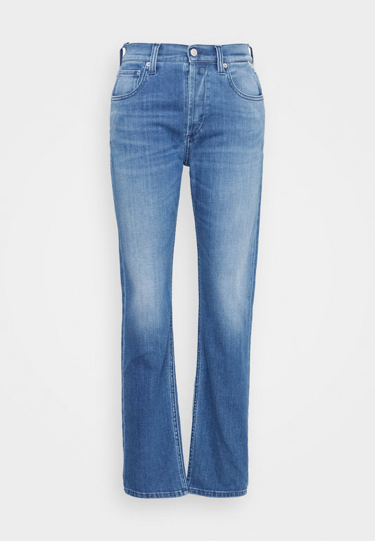 Replay MAIJKE STRAIGHT Pants Blue Denim (RE321N0GZ-K11) Women