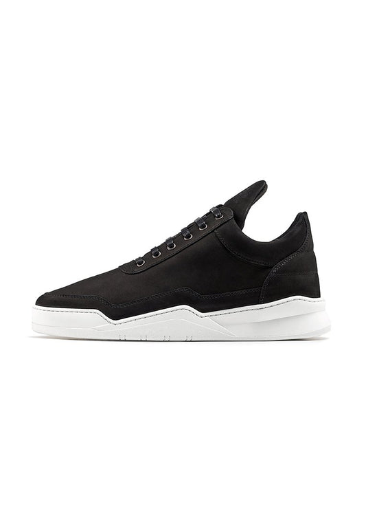 Filling Pieces Low Top Ghost Matt Nubuck Black Black (ZZO2ALR01-Q00) Women