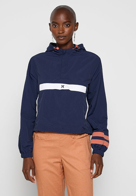 Hurley ICON EXPLORE ANORAK Dark Blue (ZZO2V6U02-K00) Women