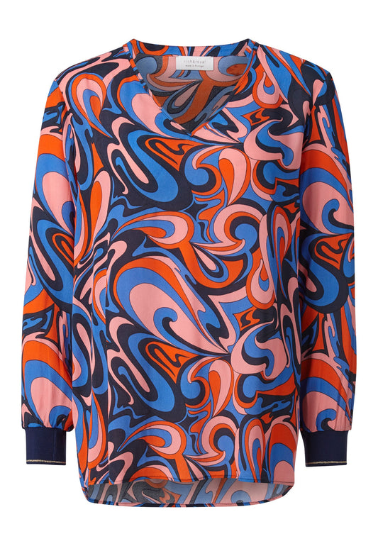 Rich & Royal Bedruckte Bluse im Allover-Dessin Women