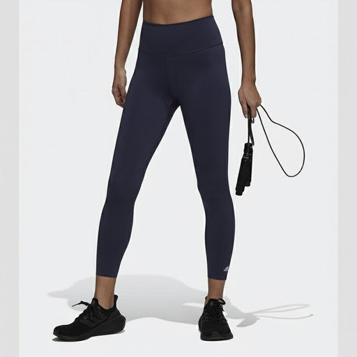 Adidas High-Waisted Navy Leggings, Women