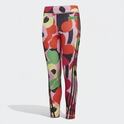 Adidas Girls Floral Print Leggings Multicolor, Kids