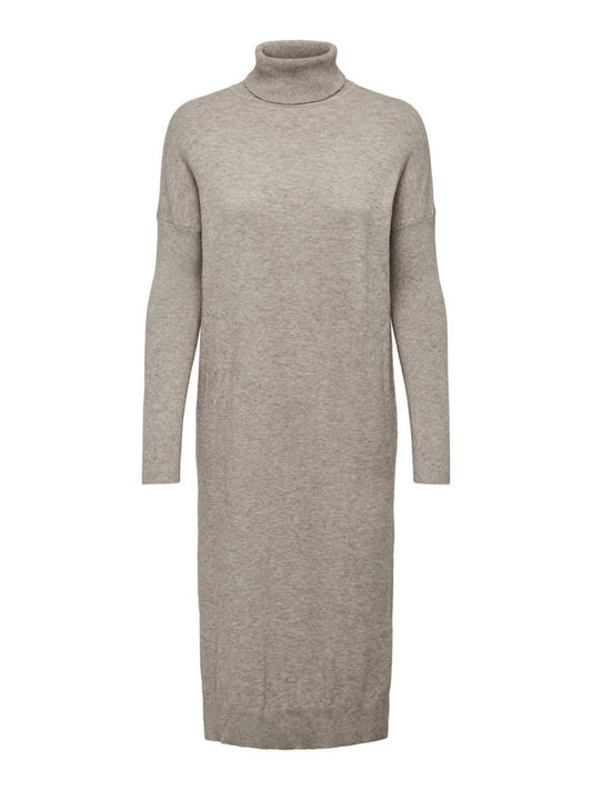 Only ONLLEVA ROLLNECK L/S LONG DRESS EX KNT (8834795) Women