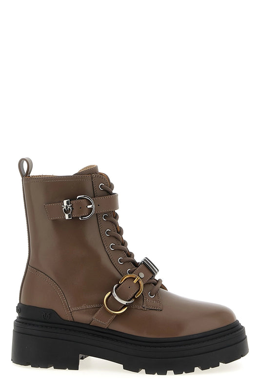 MIA 19 - ANKLE BOOT CALF LEATHER/SPREADING TABACCO Women