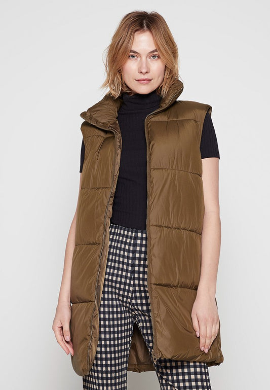 ONLY ONLSYBIL PUFFER WAISTCOAT OTW Olive (ZZO1KA305-N00) Women