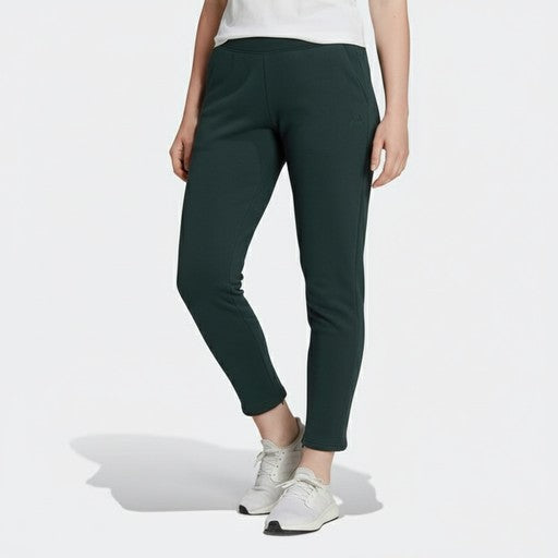 Adidas All Season Forest Green Tracksuit Pants, Women
