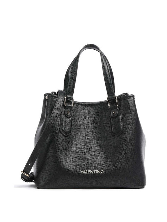 Mario Valentino Black Textured Handbag (VBS7LX05-001) Women