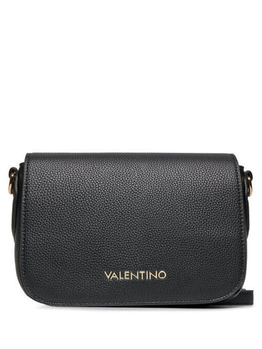 Mario Valentino Black Leather Crossbody Bag (VBS7LX08-001) Women