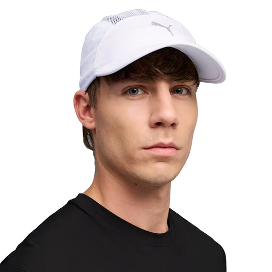 Puma Cap Short Visor Mesh 5 Panel Cap white (026999-02) Unisex