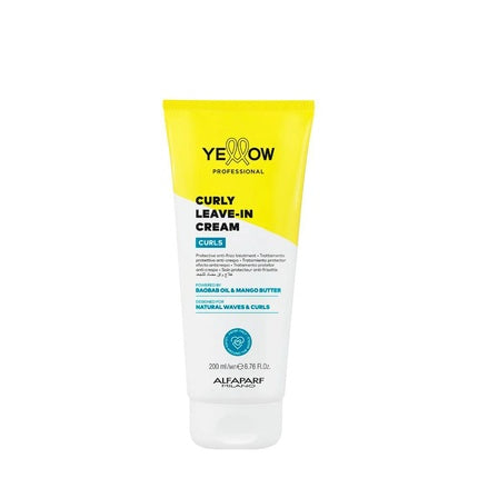 Alfaparf Milano Yellow Professional Curls Leavein Cream Protector 200ml