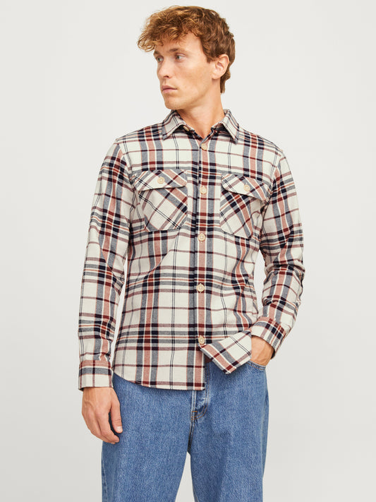 Jack & Jones Essentials JJEDARREN OVERSHIRT LS NOOS (12248409) Men