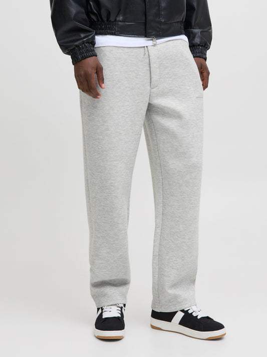 Jack & Jones Pants Studio JPSTKARL SCUBA SWEAT PANTS LN Light Grey Melange (12283592-Light Grey Melange) Men