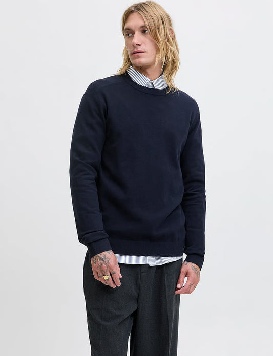 Jack & Jones Essentials JJEPERFECT WO KNIT CREW NECK SN (12279179) Men