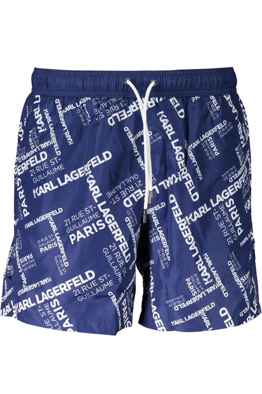 KARL LAGERFELD BEACHWEAR Swimwear (KL20MBM08_E7D4E63_BLUNAVY) Men