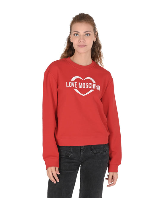 Love Moschino Red Sweatshirt (101680) Women