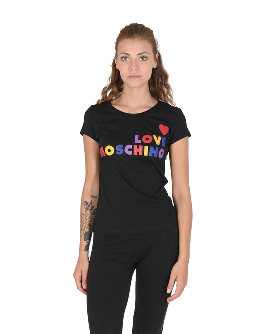 Love Moschino Black T-Shirt (101687) Women