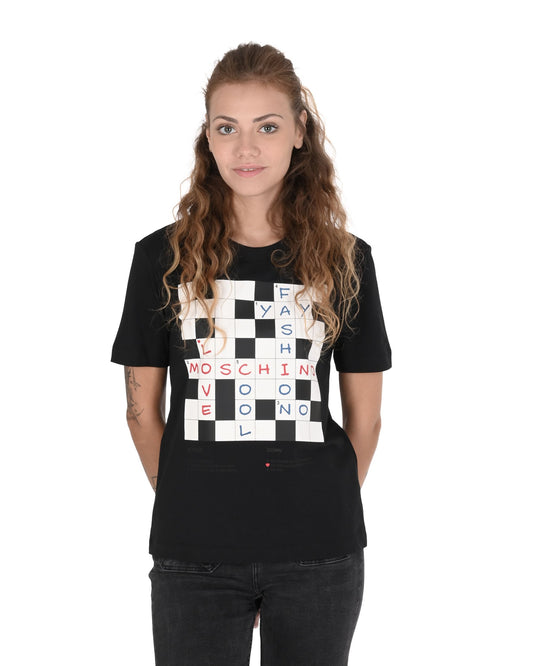 Love Moschino Black T-Shirt (101705) Women