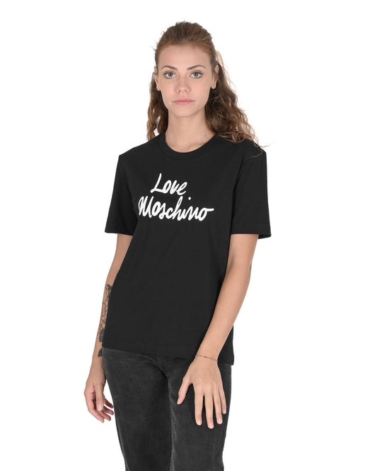 Love Moschino Black T-Shirt (101707) Women
