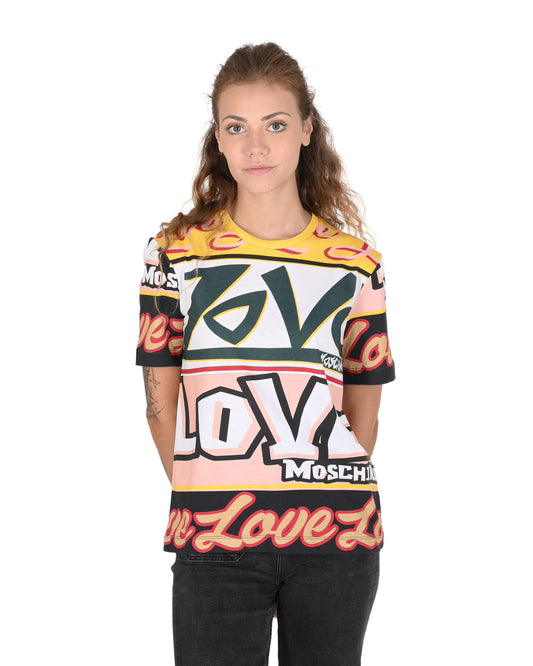 Love Moschino Multicolor T-Shirt (101711) Women