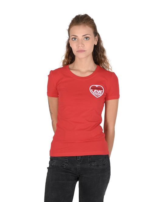 Love Moschino Red T-Shirt (101722) Women