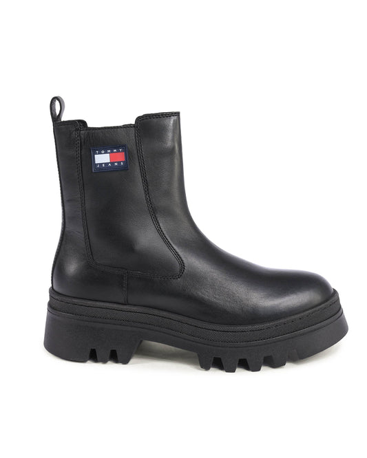 Tommy Hilfiger Black Ankle Boots ( 102998 ) Women