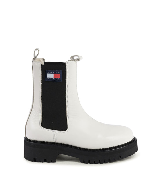 Tommy Hilfiger White Ankle Boots ( 103018 ) Women