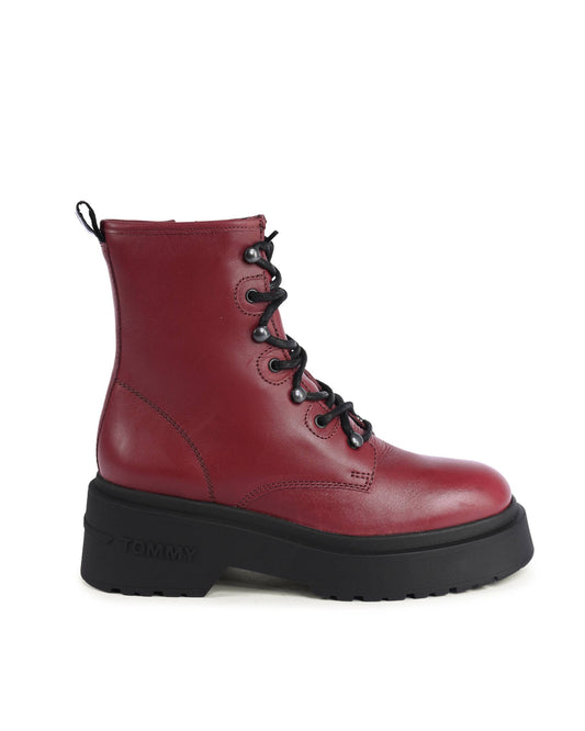 Tommy Hilfiger Red Ankle Boots ( 103037 ) Women