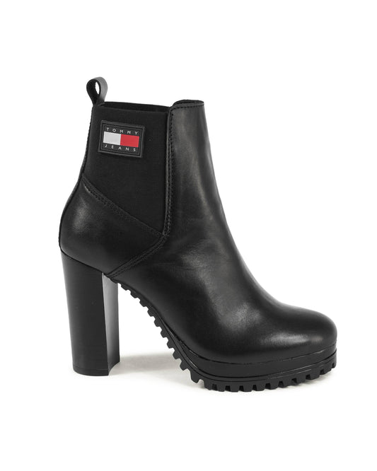 Tommy Hilfiger Black Ankle Boots ( 103042 ) Women