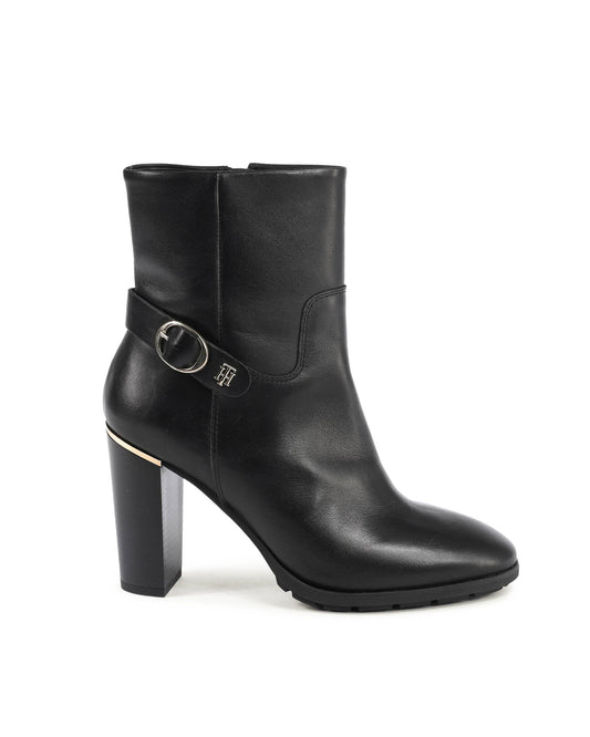 Tommy Hilfiger Black Ankle Boots ( 103085 ) Women