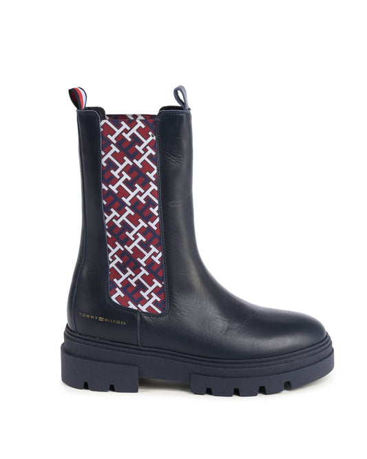 Tommy Hilfiger Blue Ankle Boots ( 103100 ) Women