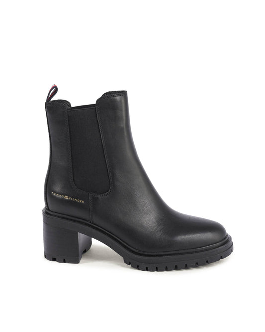 Tommy Hilfiger Black Ankle Boots ( 103160 ) Women