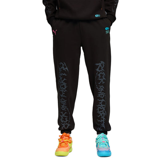 Puma Trousers Hoops X Rick And Morty Black (633095-01) Unisex