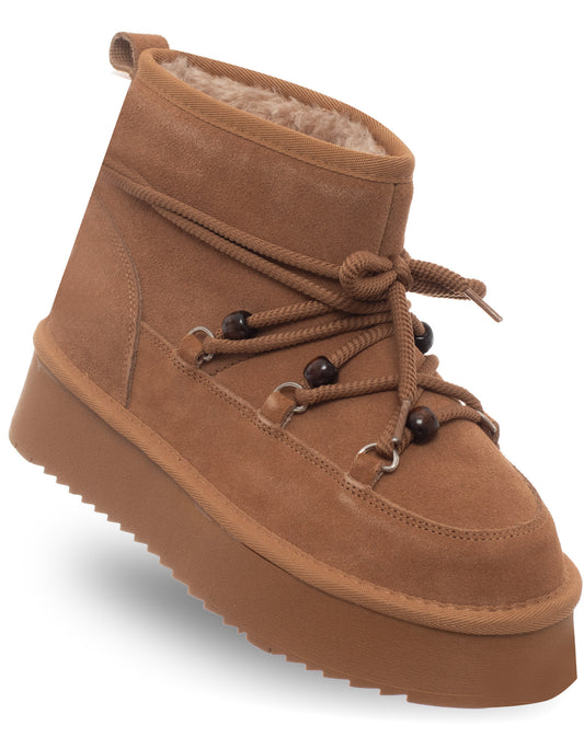 WOMEN'S LEATHER ANKLE BOOTS - SOLO SOPRANI COUTURE - SSW521P72/01 STONES Women